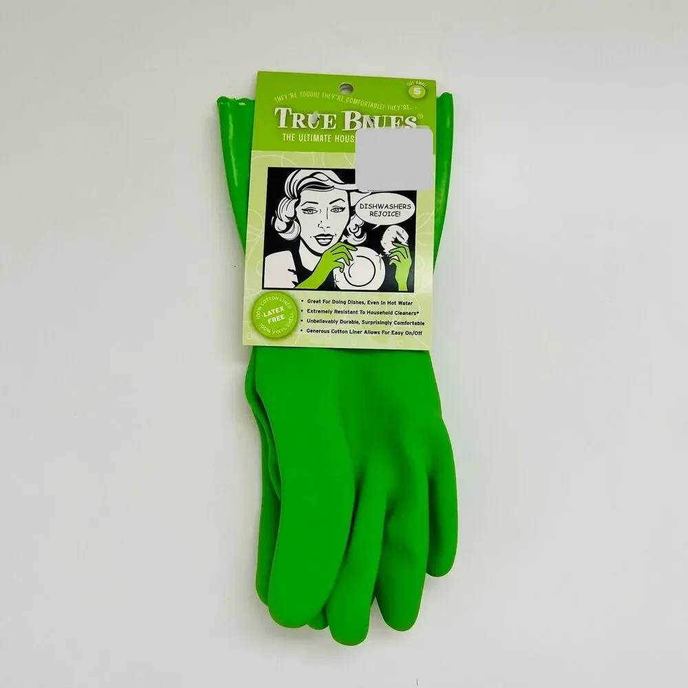TRUE BLUES Ultimate Green Household Gloves - S
